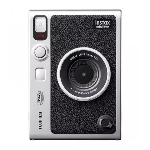Фотоаппарат моментальной печати Fujifilm Instax Mini Evo, печать снимка 54x86 мм, черный/серебристый