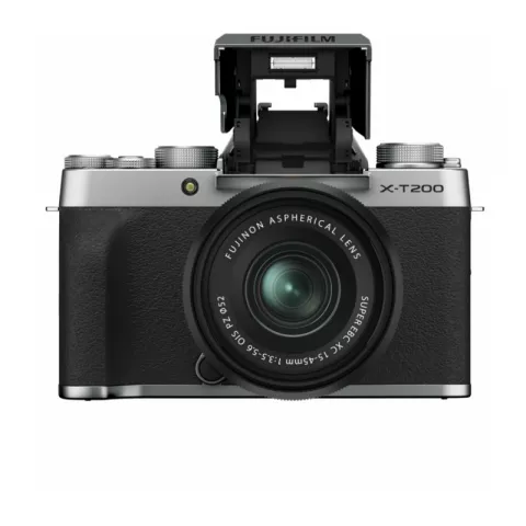 Цифровая фотокамера Fujifilm X-T200 Kit XC 15-45mm F/3.5-5.6 OIS PZ Silver