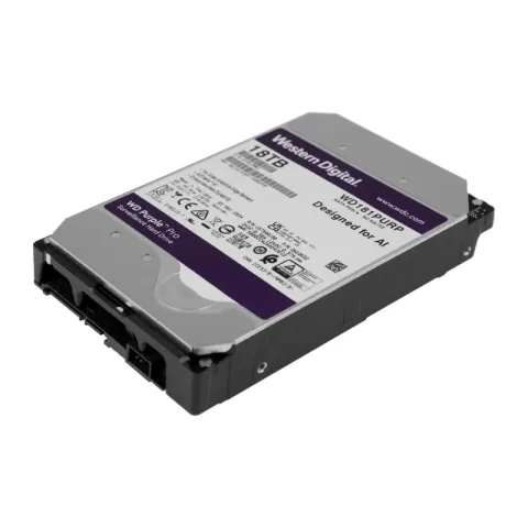 Жесткий диск WD 18TB SATA  6GB/S 512MB PURPLE PRO WD181PURP WDC 