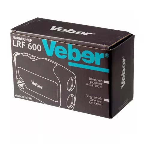 Лазерный дальномер Veber 6x25 LRF600 зеленый