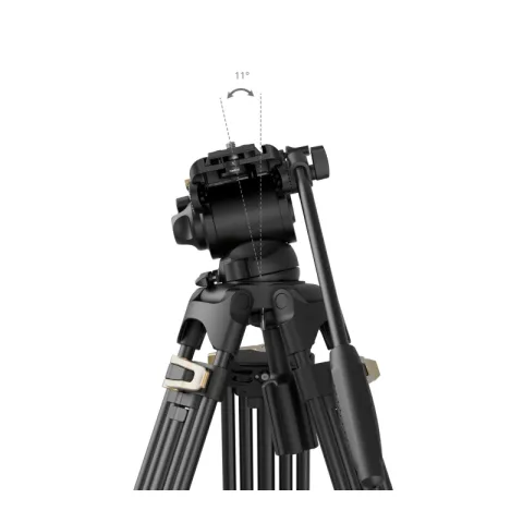 SmallRig 4686 штатив AD-01S с видеоголовой/алюминиевый Heavy-Duty Fluid Head Tripod