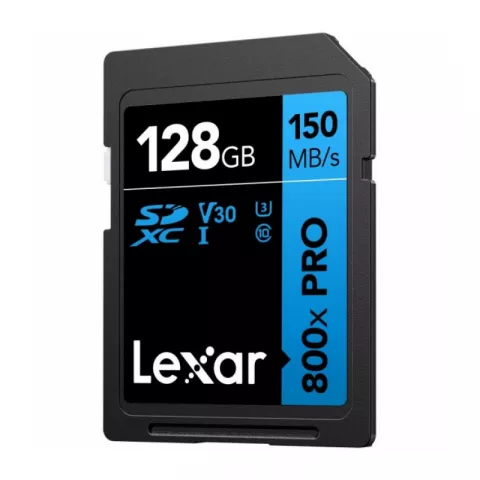 Карта памяти 128GB Lexar Professional SDXC UHS-I (120/45MB/s) C10 V30 U3 (LSD0800128G-BNNNG)