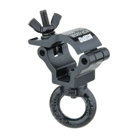 KUPO KCP-0303B Mini Half Coupler w/M6 eye ring, black. Хомут (с кольцом)