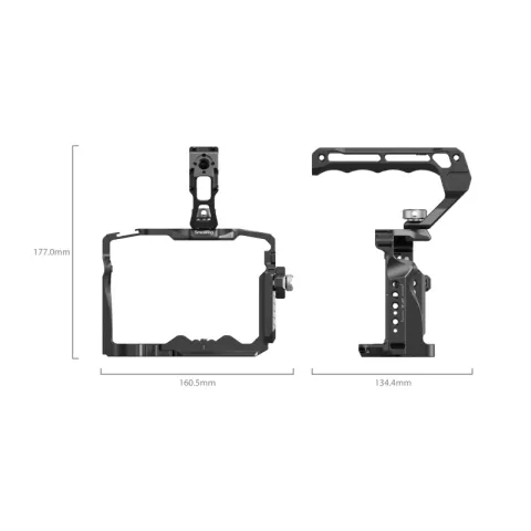 SmallRig 3668C Комплект для цифровых камер Sony A7RV / A7IV / A7SIII, клетка, ручка, фиксатор кабеля