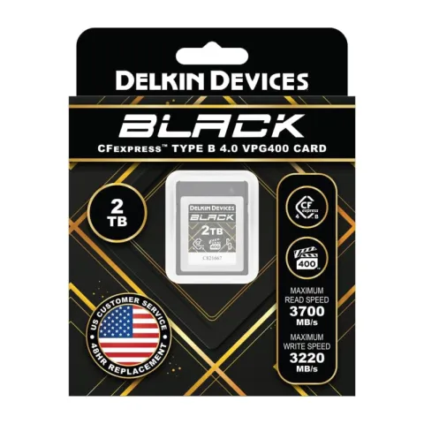 Карта памяти Delkin Devices Black CFexpress Type B 2TB 4.0 VPG400 [DCB4BV42T]