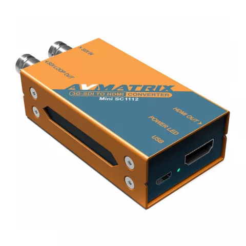 Мини-конвертер  AVMATRIX Mini SC1112  3G-SDI в HDMI