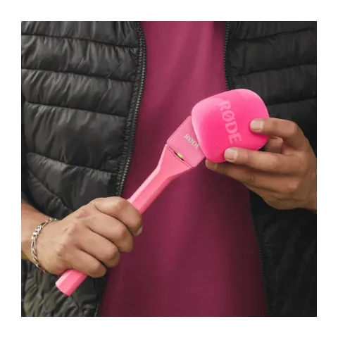 Rode INTERVIEW GO PINK набор аксессуаров для передатчика Wireless GO