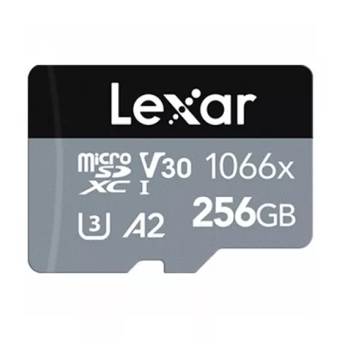 Карта памяти 256GB Lexar High-Performance 1066x microSDXC UHS-I (W/R 160/120mb/s) C10 A2 V30 U3 LMS1066256G-BNANG