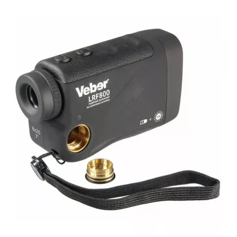 Лазерный дальномер Veber 6x25 LRF800 черный