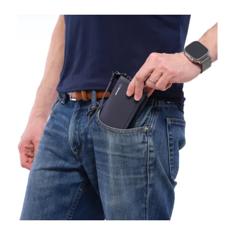 Shimoda Card Wallet Zip Blue Чехол для карт памяти 520-509
