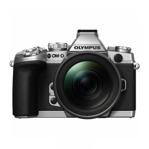 Цифровая фотокамера Olympus OM-D E-M1 Kit (EZ-M1240) серебристая