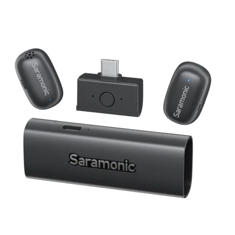 Saramonic Air SE-01 Радиосистема 2,4 ГГц приемник + 2 передатчика, разъем Type-C