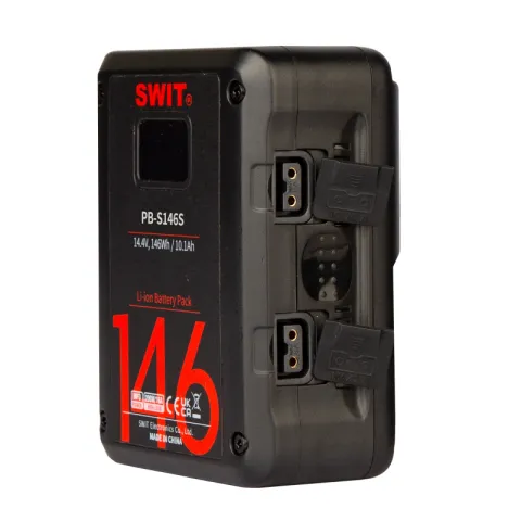 SWIT PB-S146S Аккумуляторная батарея V-Mount для кинокамер 146 Втч разъемы D-Tap, USB-A