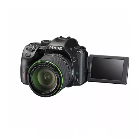 Зеркальный фотоаппарат Pentax K-70 body + объектив DA 18-135WR черный