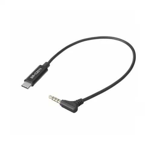 Saramonic SR-C2011 Кабель-переходник правый-угловой 3.5mm TRRS на USB-C