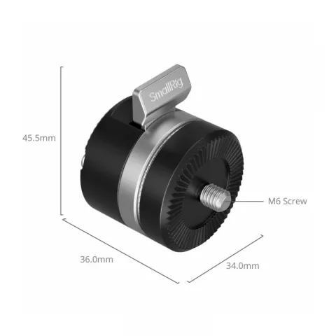 SmallRig 5134 Адаптер для дополнительного оборудования Rotatable ARRI-Style Rosette Adapter