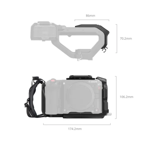 SmallRig 5657 Комплект для камеры Canon EOS С50, удлинитель ручки, фиксатор кабеля, кистевой ремень