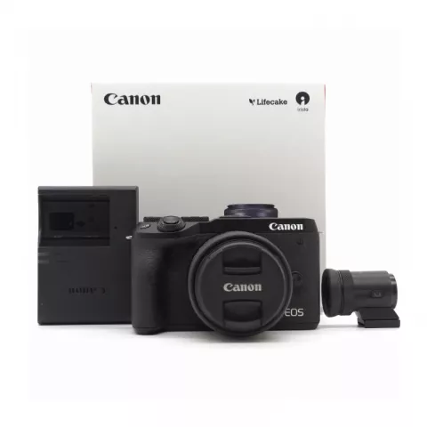Canon EOS M6 Mark II + 15-45 IS STM + EVF (Б/У)