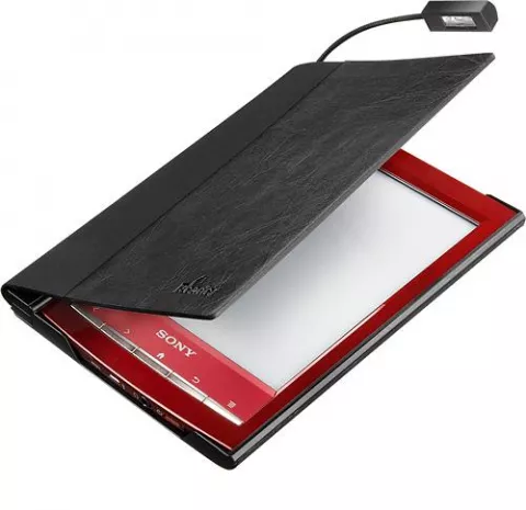 Обложка с подтcветкой Sony PRSA-CL10B черная для электронных книг PRS-T1 / T2