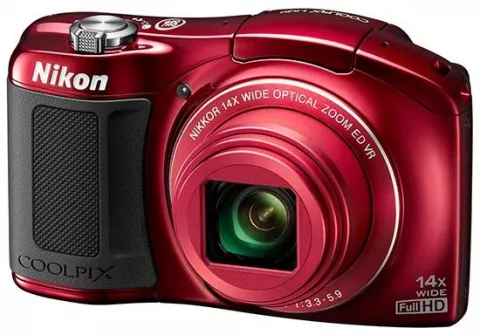 Цифровая фотокамера Nikon Coolpix L620 Red
