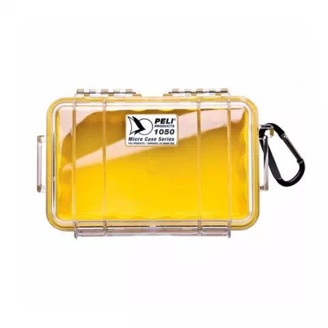 Защитный кейс Peli желтый с прозрачной крышкой 1050,WL/WI-YW,CLR,PELI