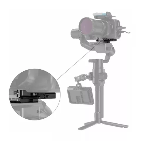 Площадка для установки камеры BMPCC 4K / 6K на электронный стабилизатор Offset Kit SmallRig BSS2403 