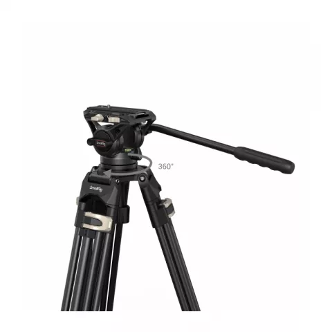 SmallRig 3751 штатив AD-01 с видеоголовой/алюминиевый Heavy-Duty Fluid Head Tripod