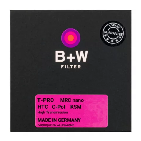 B+W T-Pro CPL HTC KSM MRC nano 52mm циркулярный поляризационный фильтр для объектива (1098340)
