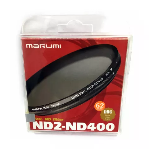 Светофильтр Marumi DHG Vari ND2-ND400 62mm переменной плотности