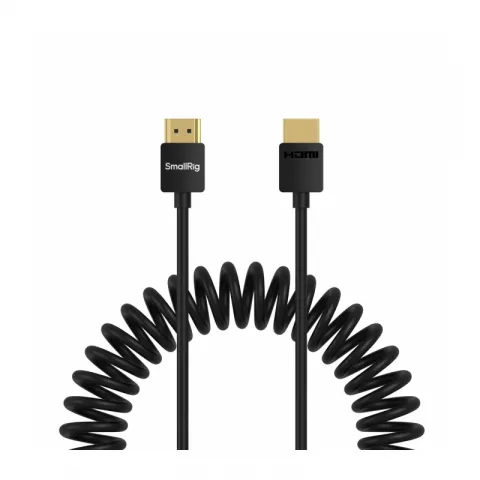 SmallRig 4963 Кабель спиральный Coiled HDMI Data Cable (A to A) 120 см