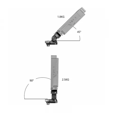 Поворотный держатель монитора SmallRig BSE2348 Swivel and Tilt Monitor Mount with Arri Locating Pins