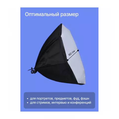Raylab D-Light Осветитель светодиодный с октобоксом 60см