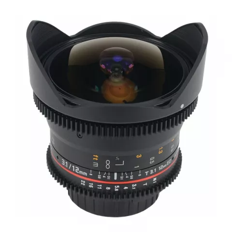 Объектив Samyang 12mm T3.1 ED Aspherical NCS VDSLR Fish-eye Nikon F