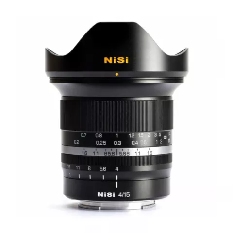 NiSi 15мм f4 FF Aspherical для камер с байонетом Fuji X mount