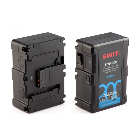 SWIT BIVO-200 Аккумуляторная батарея B-Mount 14.4 В / 28.8 В 196 Втч разъемы D-Tap