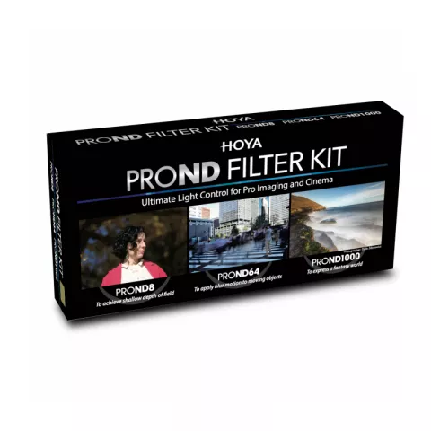 Набор фильтров HOYA PRO ND Filter Kit: 49mm ND8, ND64, ND1000