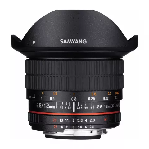 Объектив Samyang 12mm f/2.8 ED Aspherical NCS Fish-Eye Canon EF