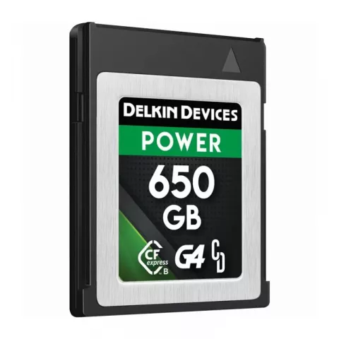 Карта памяти Delkin Devices Power CFexpress Type B G4 650GB 1780/1700Mb/s [DCFXBP650G4]