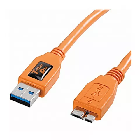 Кабель Tether Tools TetherPro USB 3.0 to Micro-B 1.8m Orange (CU5409)