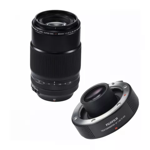 Объектив Fujifilm XF 80mm f/2.8 R LM OIS WR Macro+ XF1.4X TC/XF2X TC