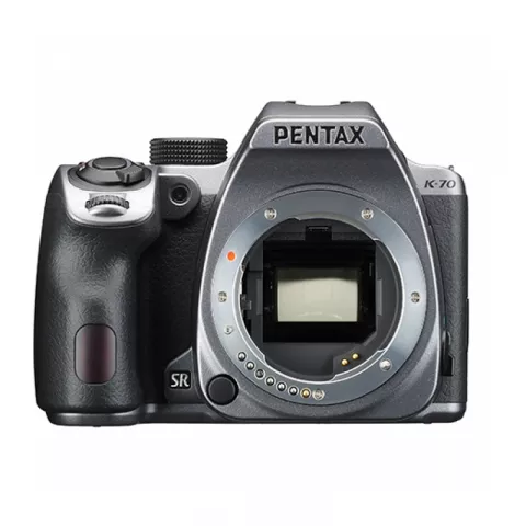 Зеркальный фотоаппарат Pentax K-70 body silky silver