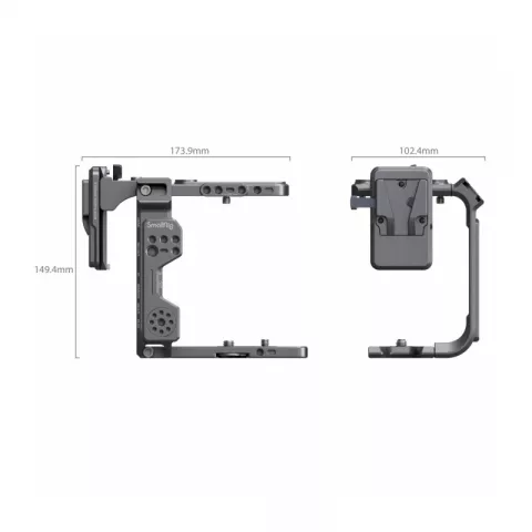SmallRig 4124 Комплект для цифровой кинокамеры Sony FX6, клетка и кабель питания