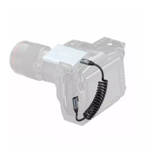 SmallRig 4792 Кабель спиральный USB-C / USB-C (прямой и г-образный штекеры) 35см