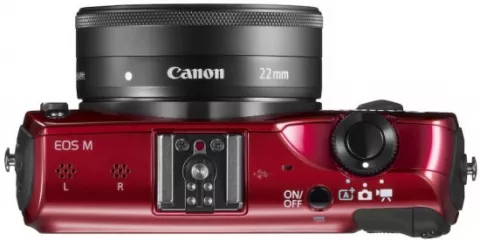 Цифровая фотокамера Canon EOS M Kit EF-M 22mm f/2 STM Red