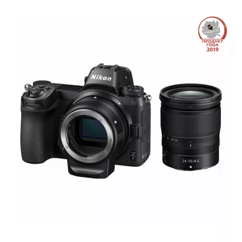 Цифровая фотокамера Nikon Z7 Kit 24-70/4 S + переходник FTZ