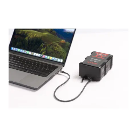 SWIT CIMO-290S Аккумуляторная батарея V-Mount Slim Cine 290 Втч разъемы D-Tap, USB-C, USB-A