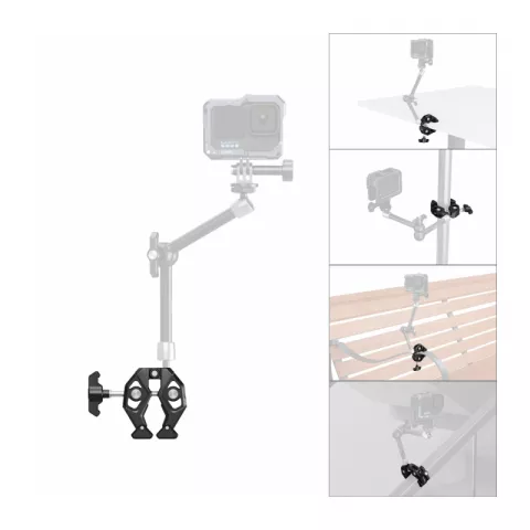 SmallRig 5319 Универсальный держатель-струбцина Crab-Shaped Clamp