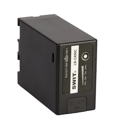 SWIT LB-CA90C Аккумуляторная батарея для Canon BP-A30/A60 90 Втч разъемы D-Tap, USB-C