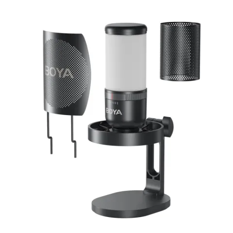 BOYA K3 Конденсаторный микрофон с USB-подключением и частотной характеристикой 20 Гц - 20 кГц