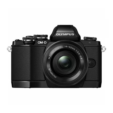 Цифровая фотокамера Olympus OM-D E-M10 Kit (EZ-M1442) Black